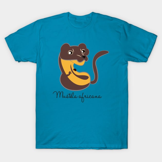 Amazonian weasel T-Shirt by belettelepink